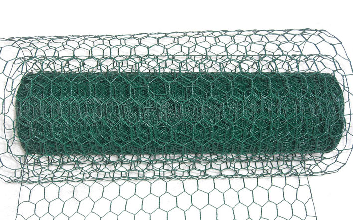 Typischer Kaninchendraht mit Sechskant-Geflecht Typischer Kaninchendraht mit Sechskant-Geflecht